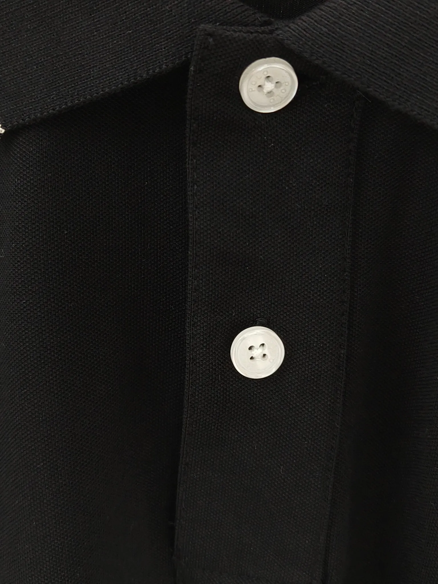 P180 Real shot quality High version Ralph Lauren embroidered polo shirt lapel short sleeves High-end quality Complete with three labels, comfortable and breathable, classic and simple, exquisite and fashionable, details show high-end quality Color: black navy blue Size: M-XXL